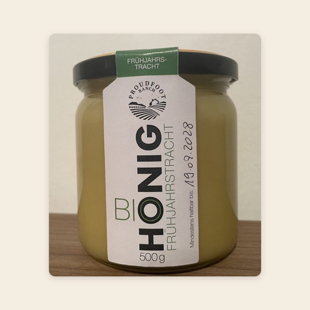 Frühtrachthonig BIO 500 g