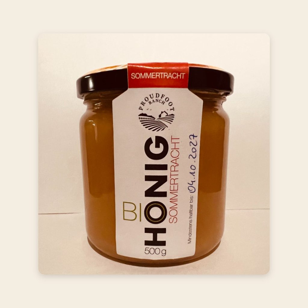 Sommertrachthonig BIO 500 g